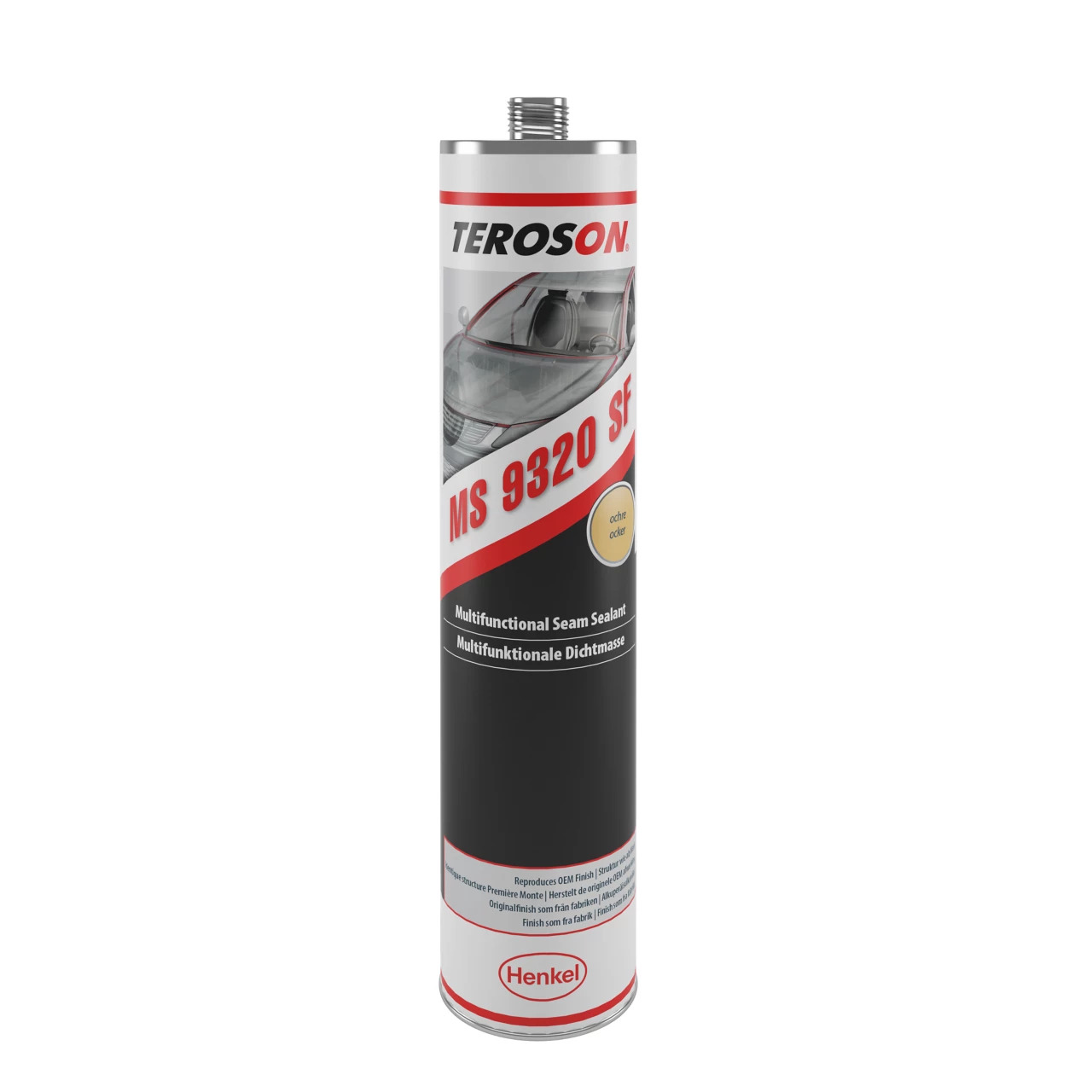 Teroson Nahtabdichtung MS 9320 SF, Super Fast, Schwarz, 310 ml