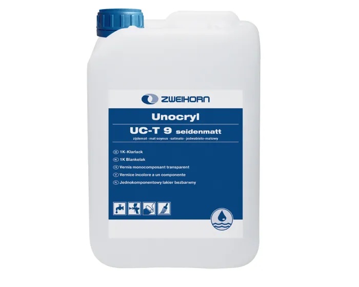 Zweihorn Treppenlack Unocryl UC-T 9, Seidenmatt, 5 l