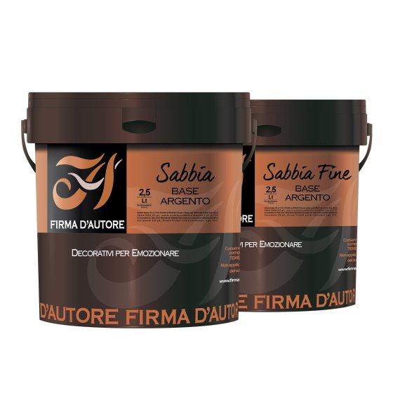 Firma D'Autore Endbeschichtung Sabbia Base Alluminio, Aluminium, 1 l