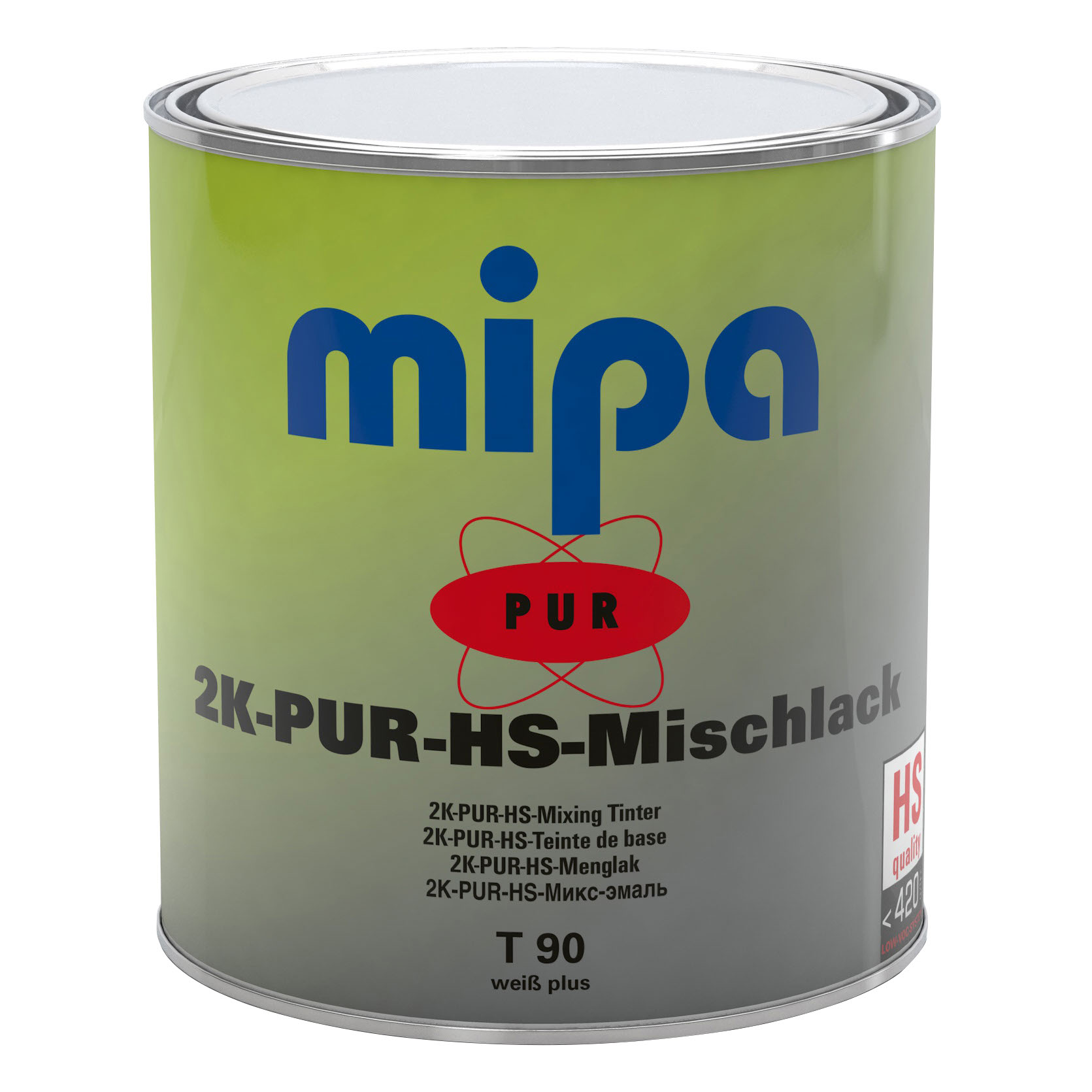 Mipa PUR-HS-Mischlack T90, Weiß plus, 3 l
