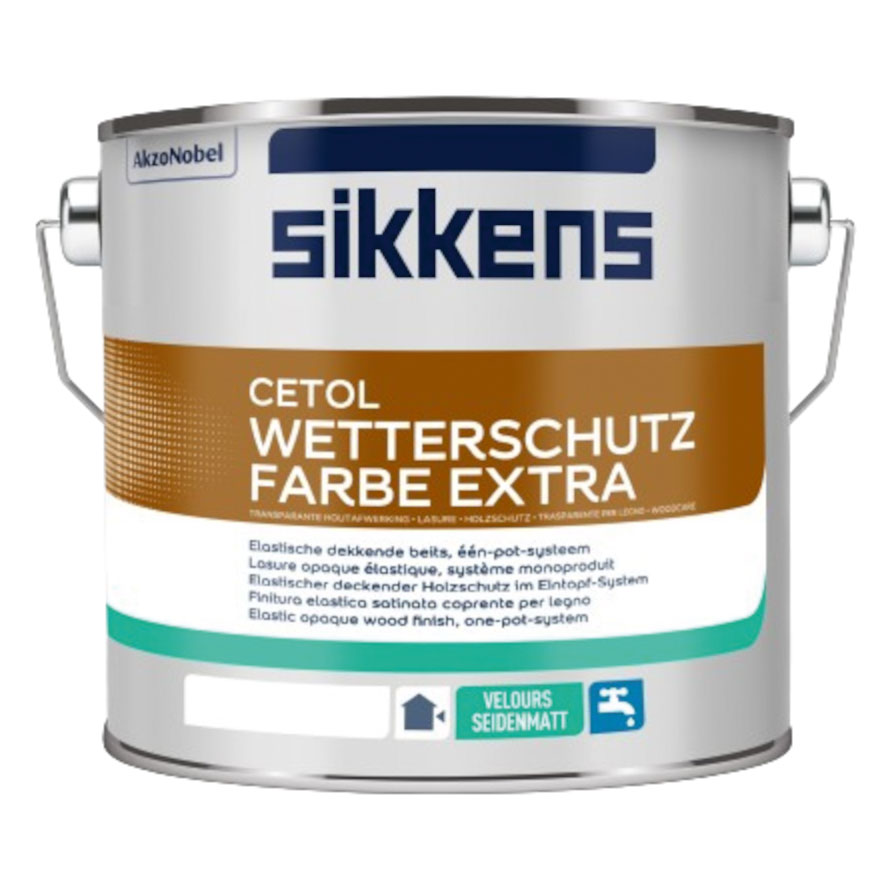 Sikkens Holzschutz Cetol Wetterschutzfarbe Extra, 10 l