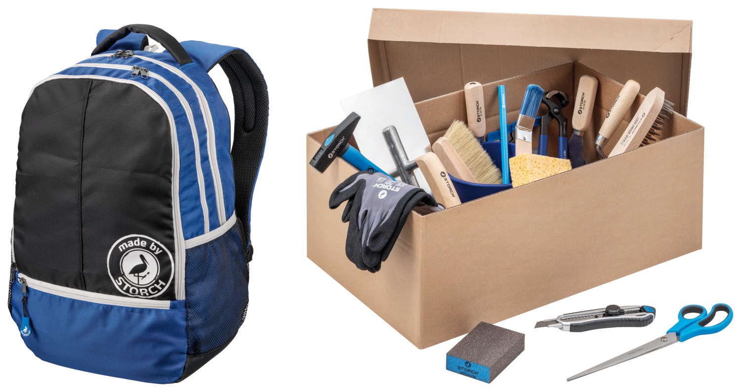 Storch Azubi-Starter-Set im Rucksack