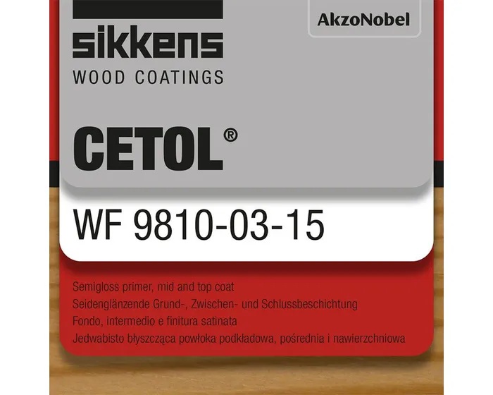 Sikkens 1K-Zwischenbeschichtung Cetol WF 9810-03-15, 20 l