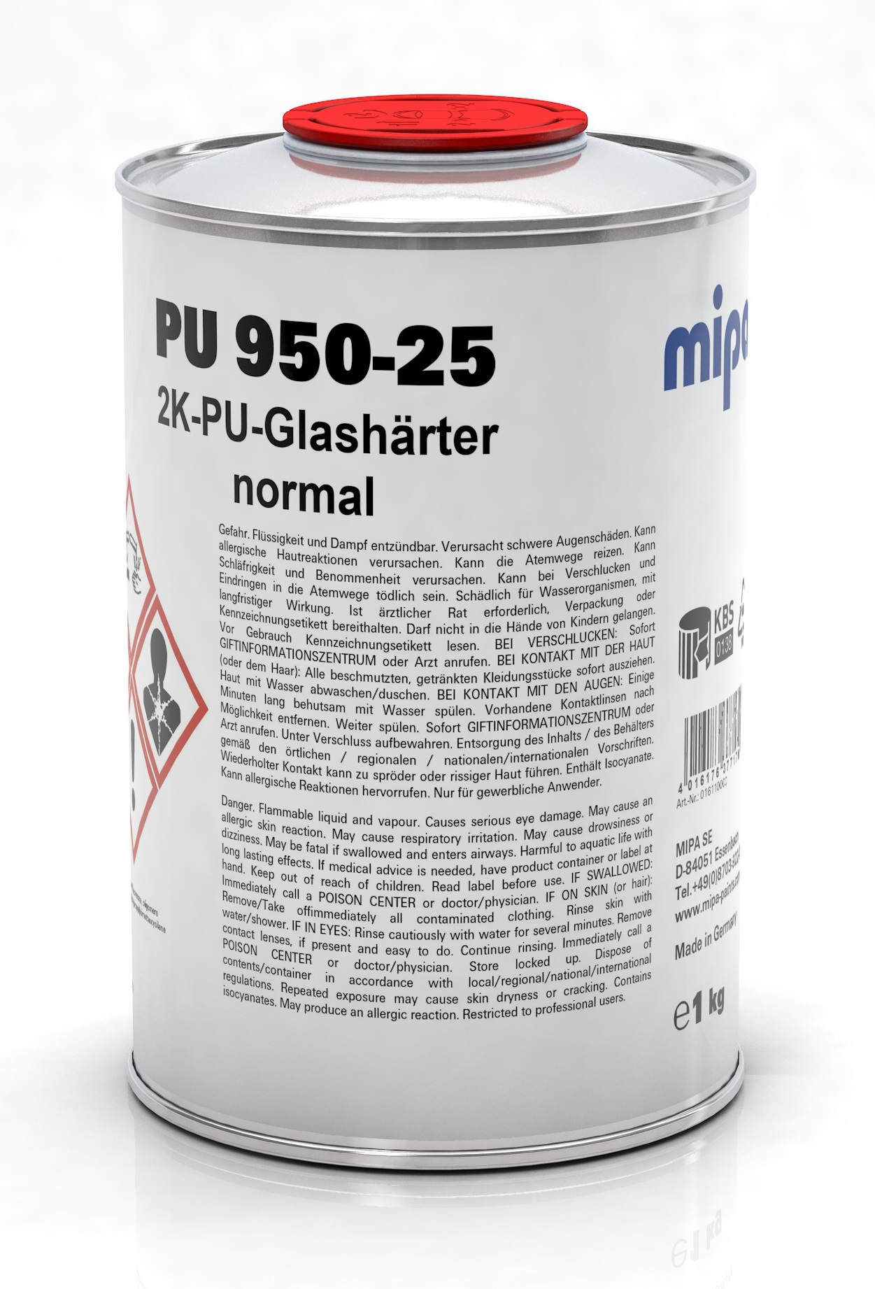 Mipa PU 950-25 2K-PU-Glashärter, 1 l