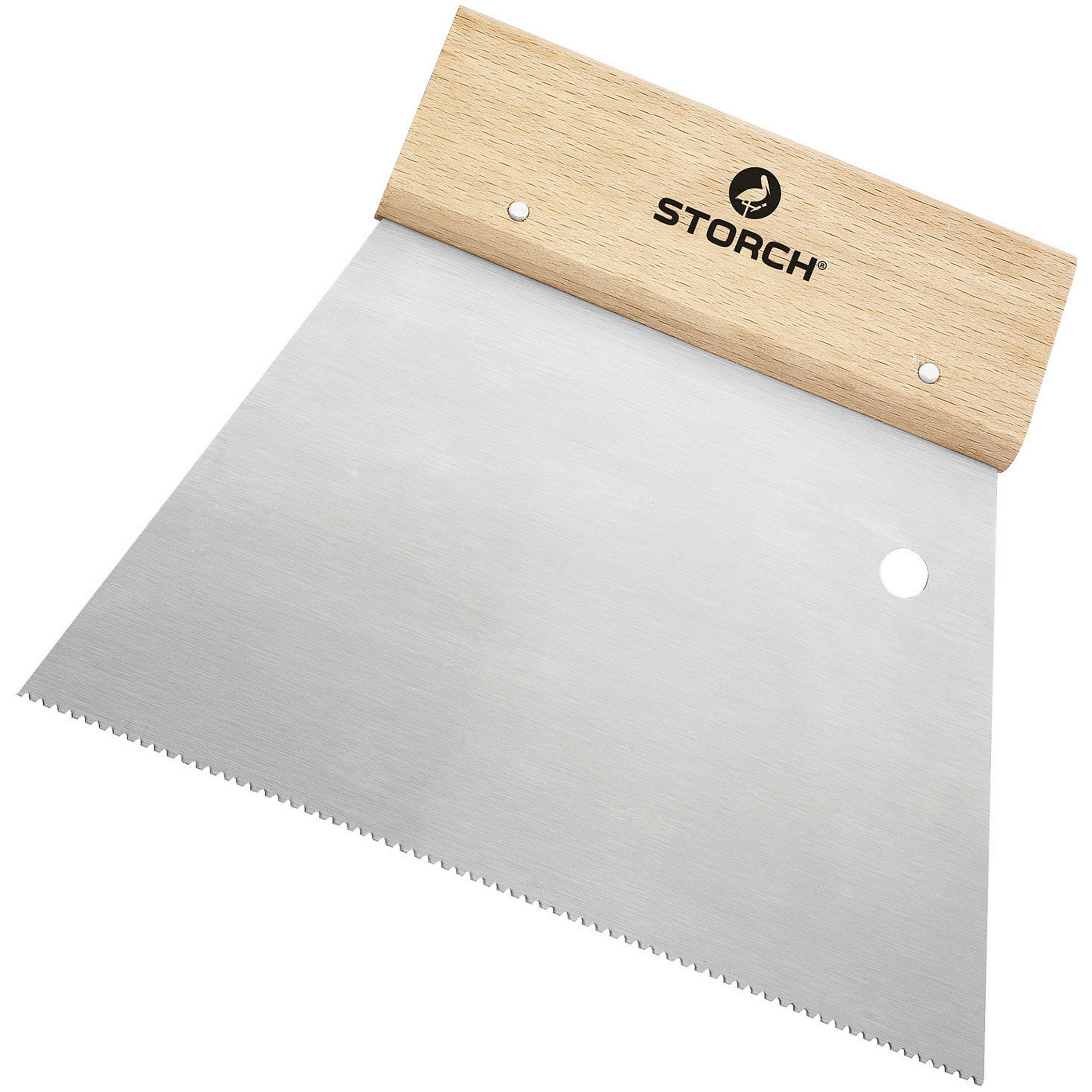 Storch Trapez-Zahnspachtel, B1, 25 cm