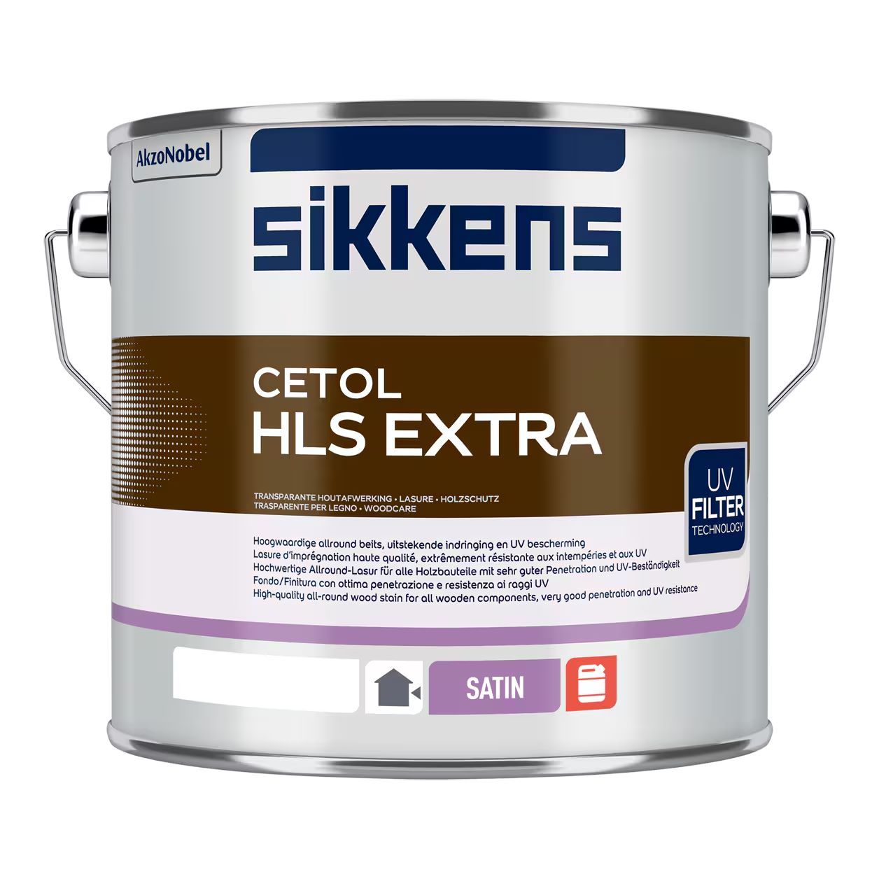 Sikkens Dünnschichtlasur Cetol HLS Plus, 006 - Eiche Hell, 2,5 l