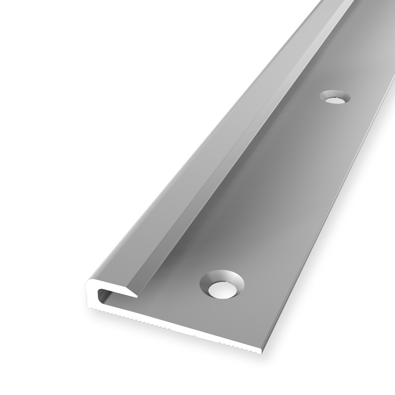 Küberit Abschlussprofil 801, Silber, 3 mm x 250 cm