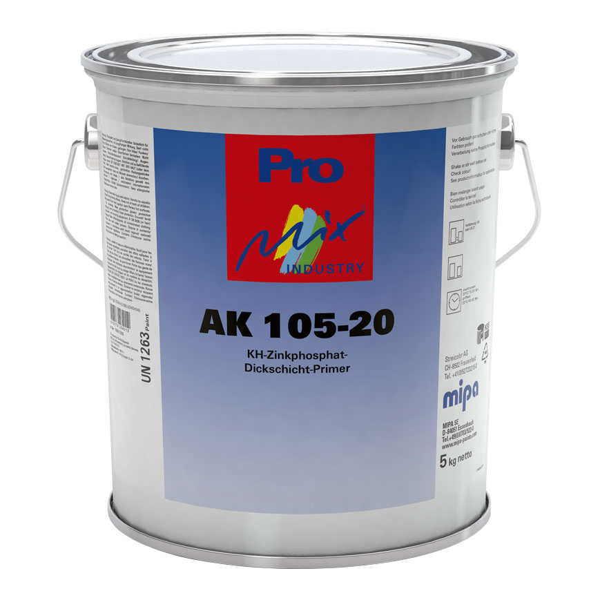 Mipa AK 105-20 KH-Zinkphosphat-Dickschicht-Primer, 25 kg