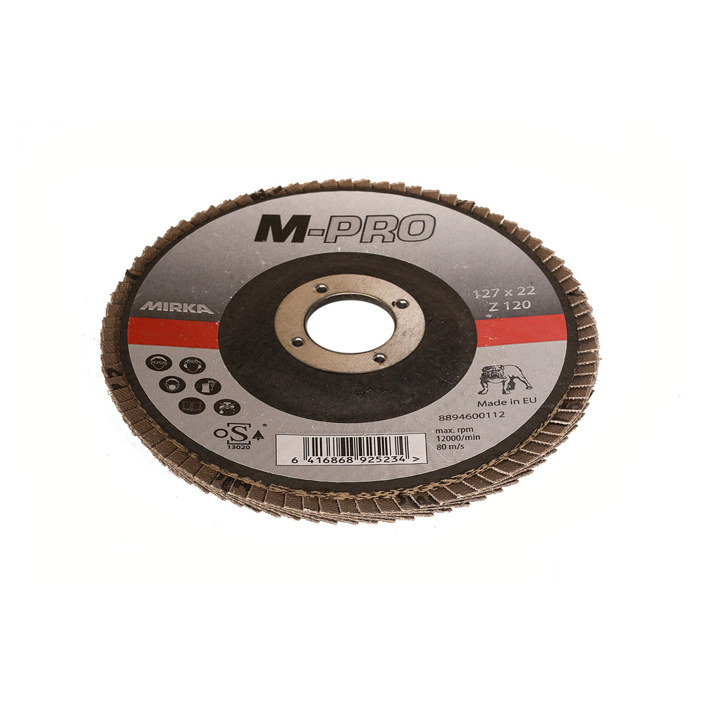 Mirka Fächerscheibe M-PRO ZIR, P 80, 127 x 22 mm