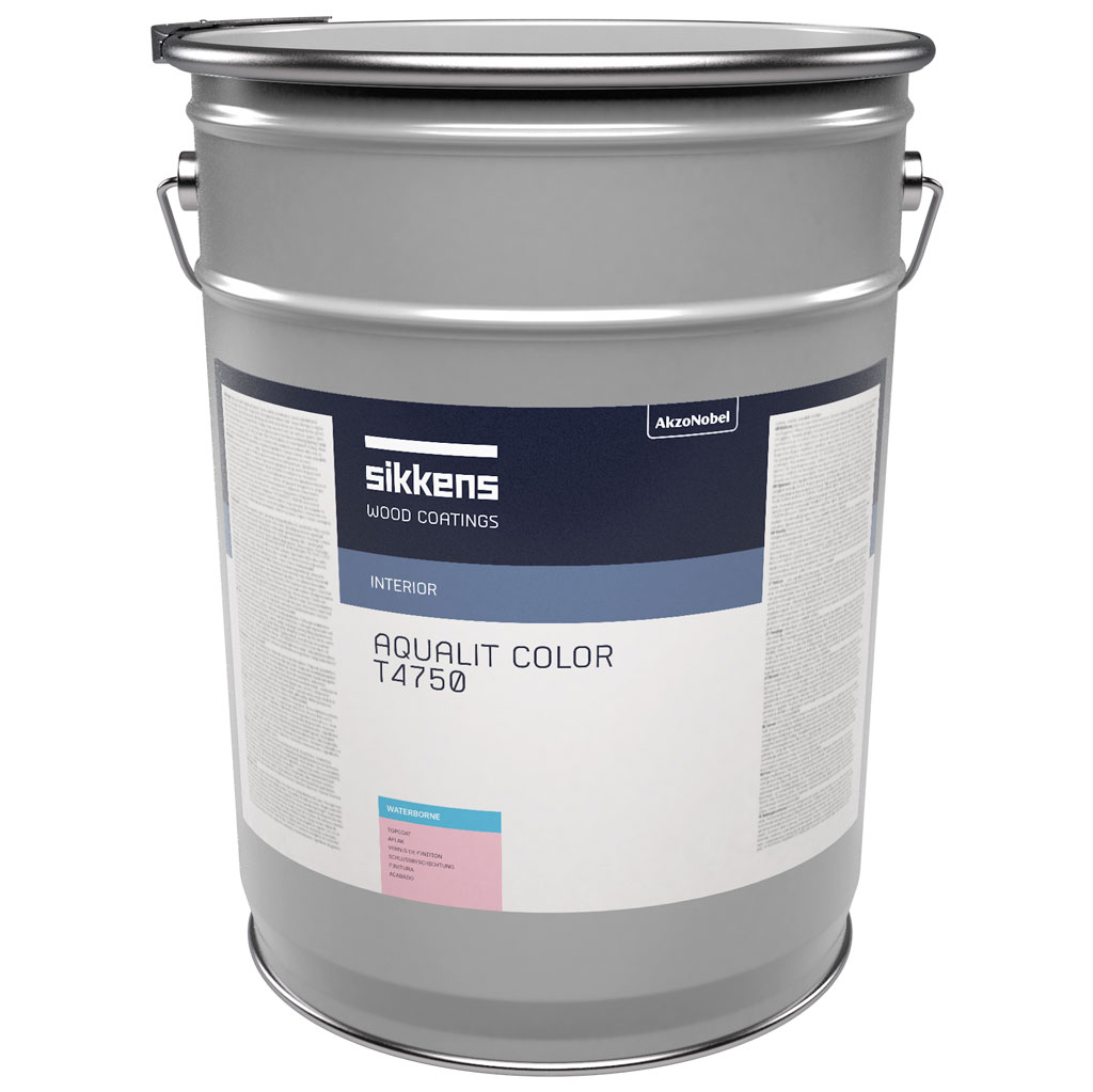 Sikkens 1K/2K Wasser Buntlack Aqualit Color T4750-20, Blau, 3 kg