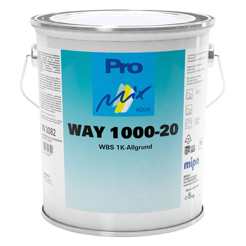 Mipa WBS 1K-Allgrund WAY 1000-20, RAL 3009, 20 kg