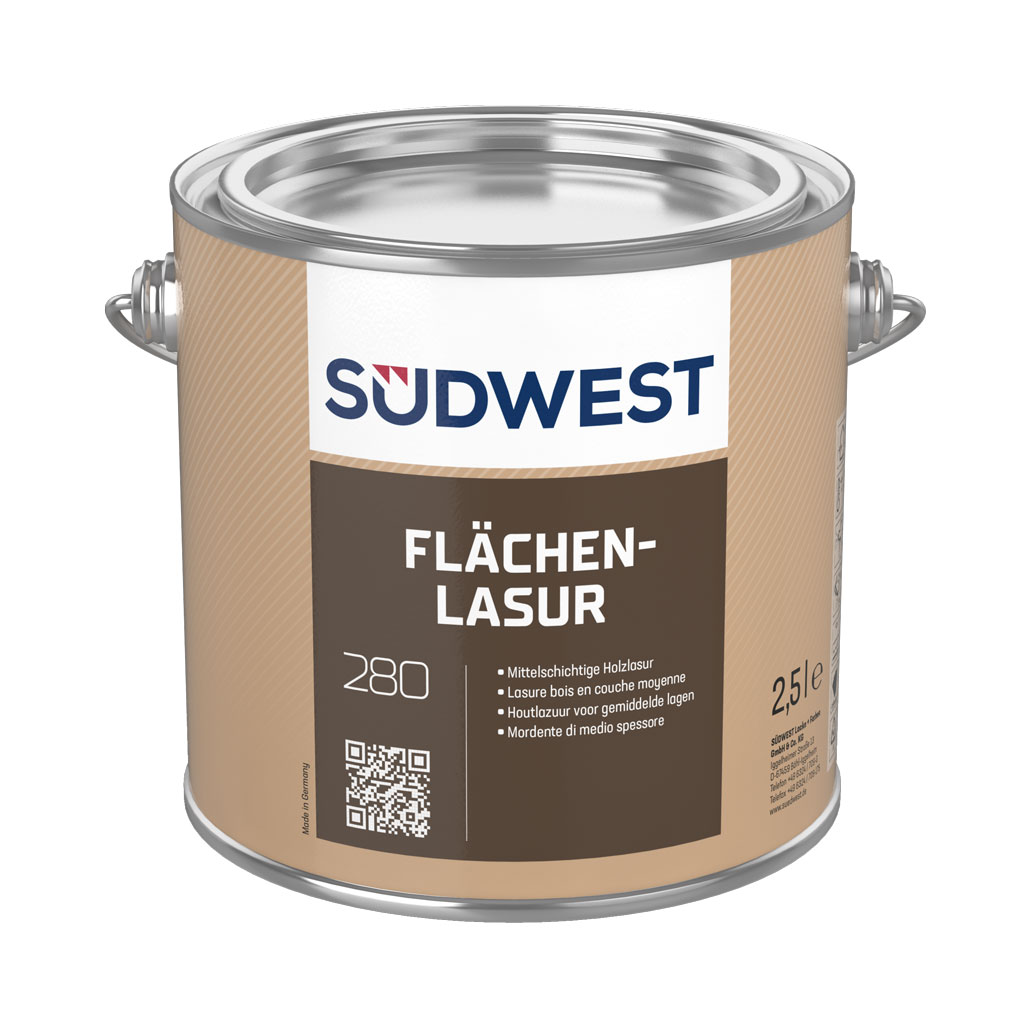 Südwest Flächen-Lasur, 8927 Altkiefer, Seidenglänzend, 750 ml