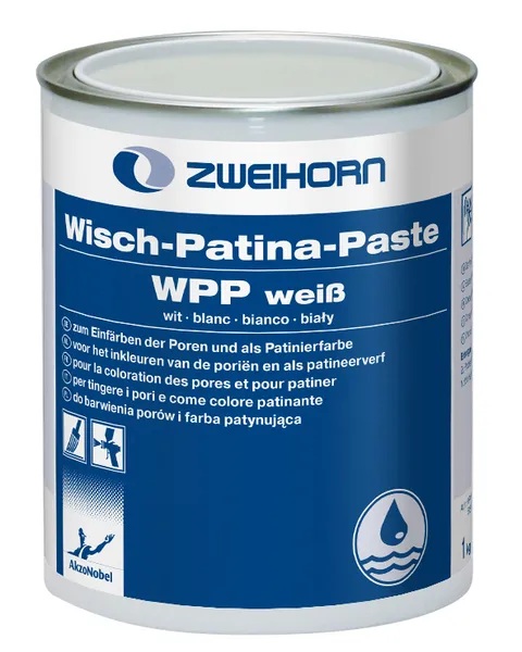 Zweihorn Wisch-Patina-Paste WPP, Weiß, 1 kg