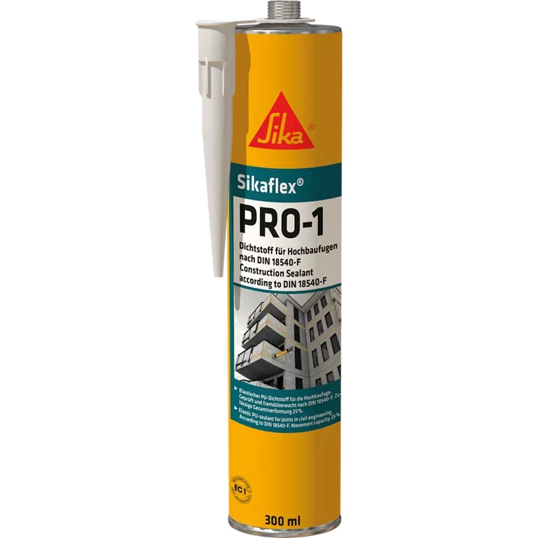 Sika Dichtstoff Sikaflex Pro-1, Mittelgrau, 600 ml