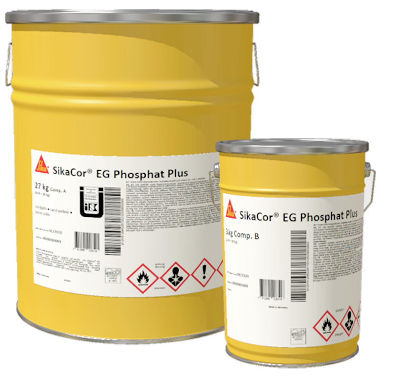 Sika Grundbeschichtung SikaCor EG Phosphat Plus, Sandgelb, 15 kg