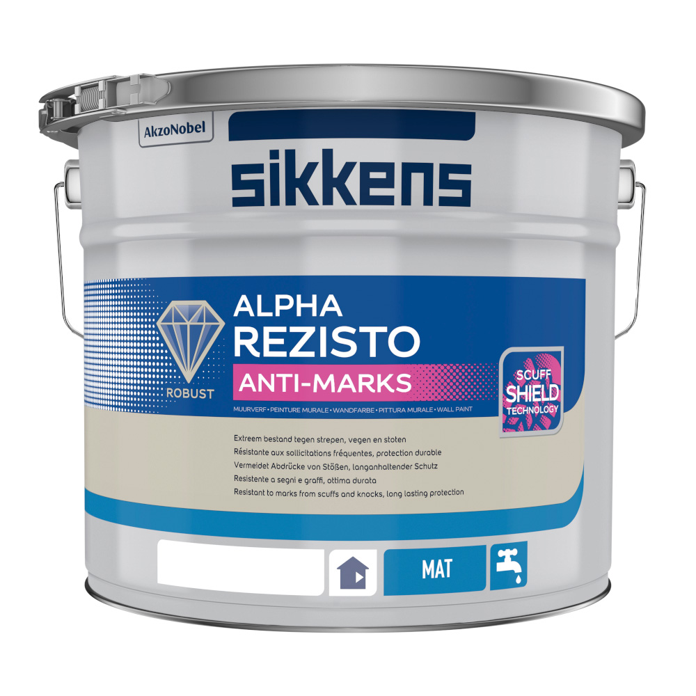Sikkens Innenfarbe Alpha Rezisto Anti-Marks, Basis W05, 5 l