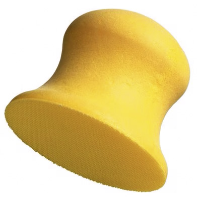 3M Handblock Hookit, Gelb, Ø 76 mm