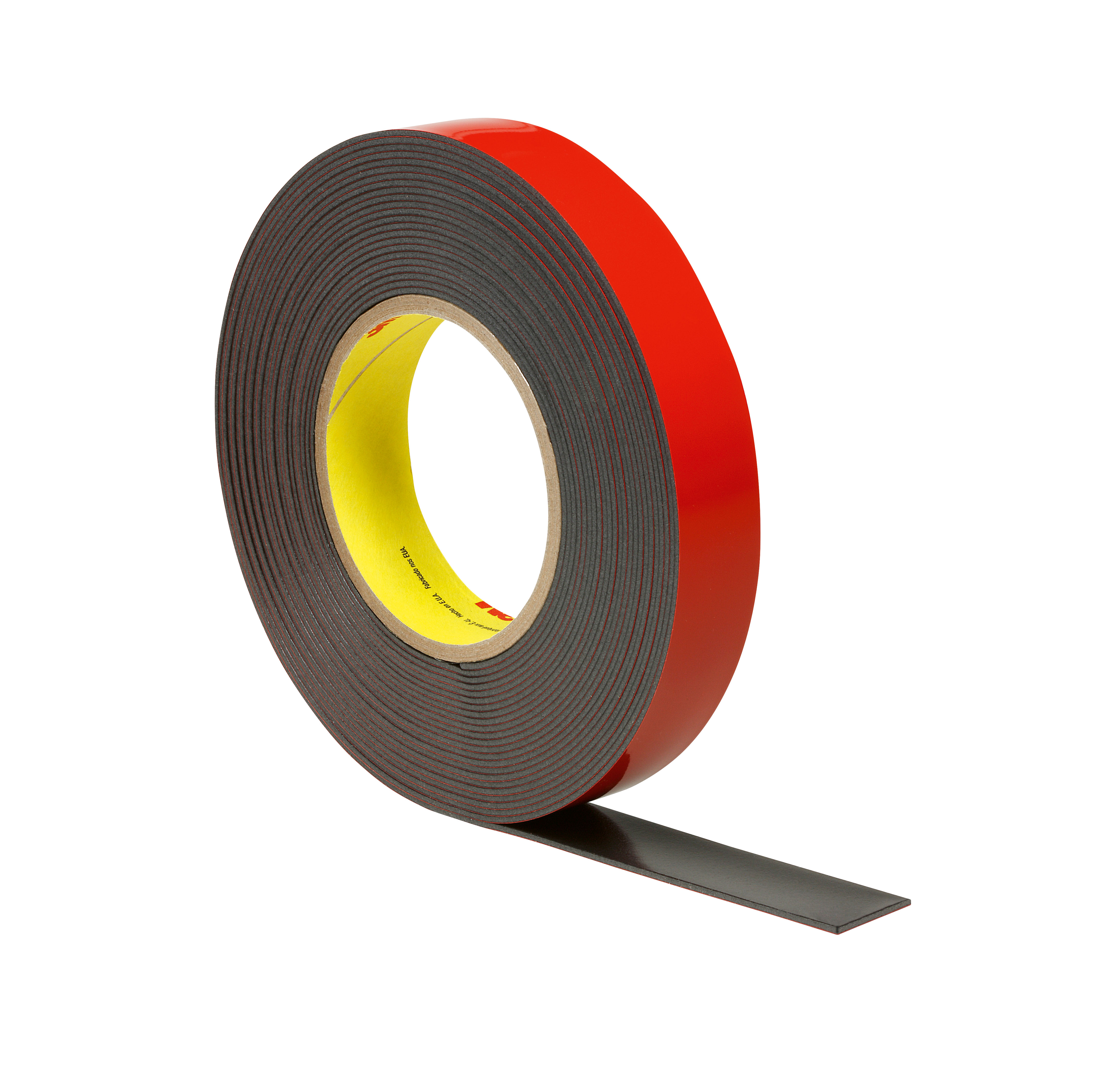 3M doppelseitiges Klebeband Acrylic Plus, Schwarz, 19 x 1,14 mm x 20 m