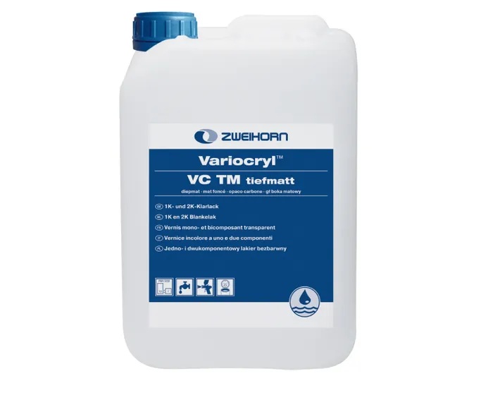 Zweihorn Klarlack Variocryl VC-TM, Tiefmatt, 5 l