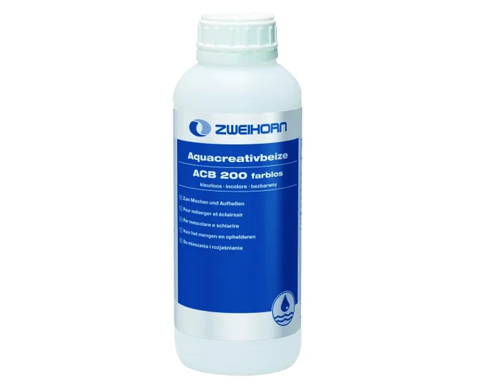 Zweihorn Aquacreativbeize ACB, 200 Farblos, 1 l