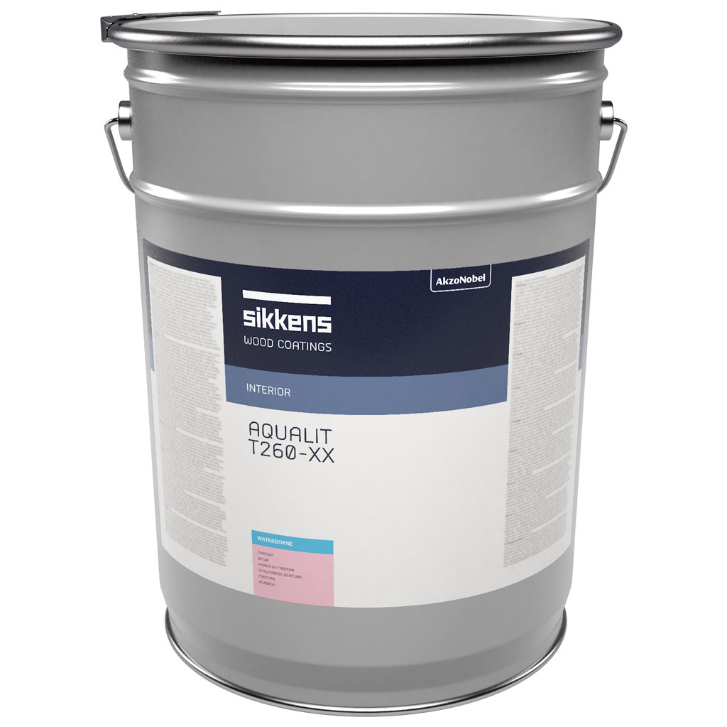Sikkens 1K/2K Wasser Klarlack Aqualit T260-05, 20 l