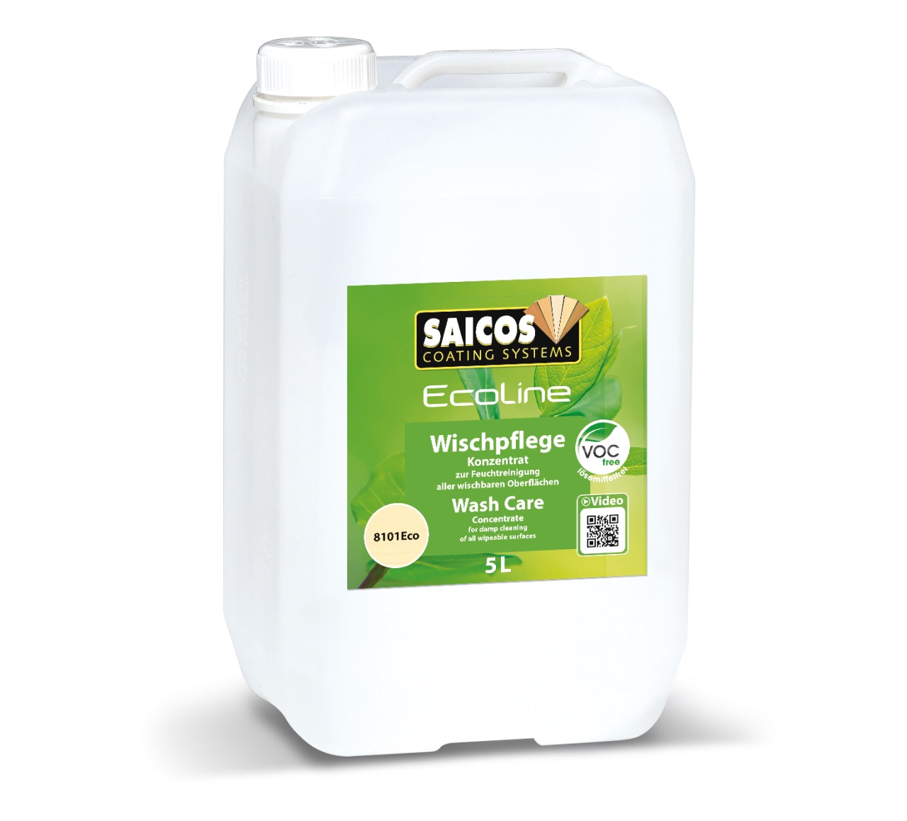 Saicos Ecoline Wischpflege,  5 l