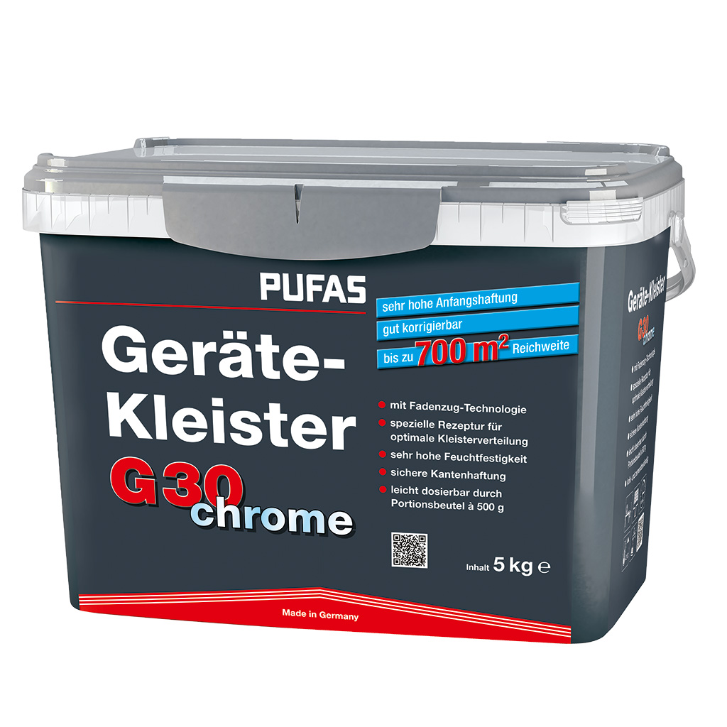 Pufas Geräte-Kleister G30 Chrome, 5 kg