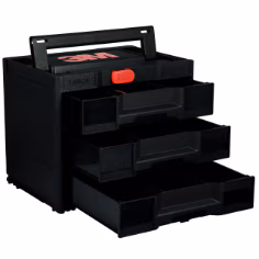 3M Schleifmittel-Organisationsbox, Schwarz