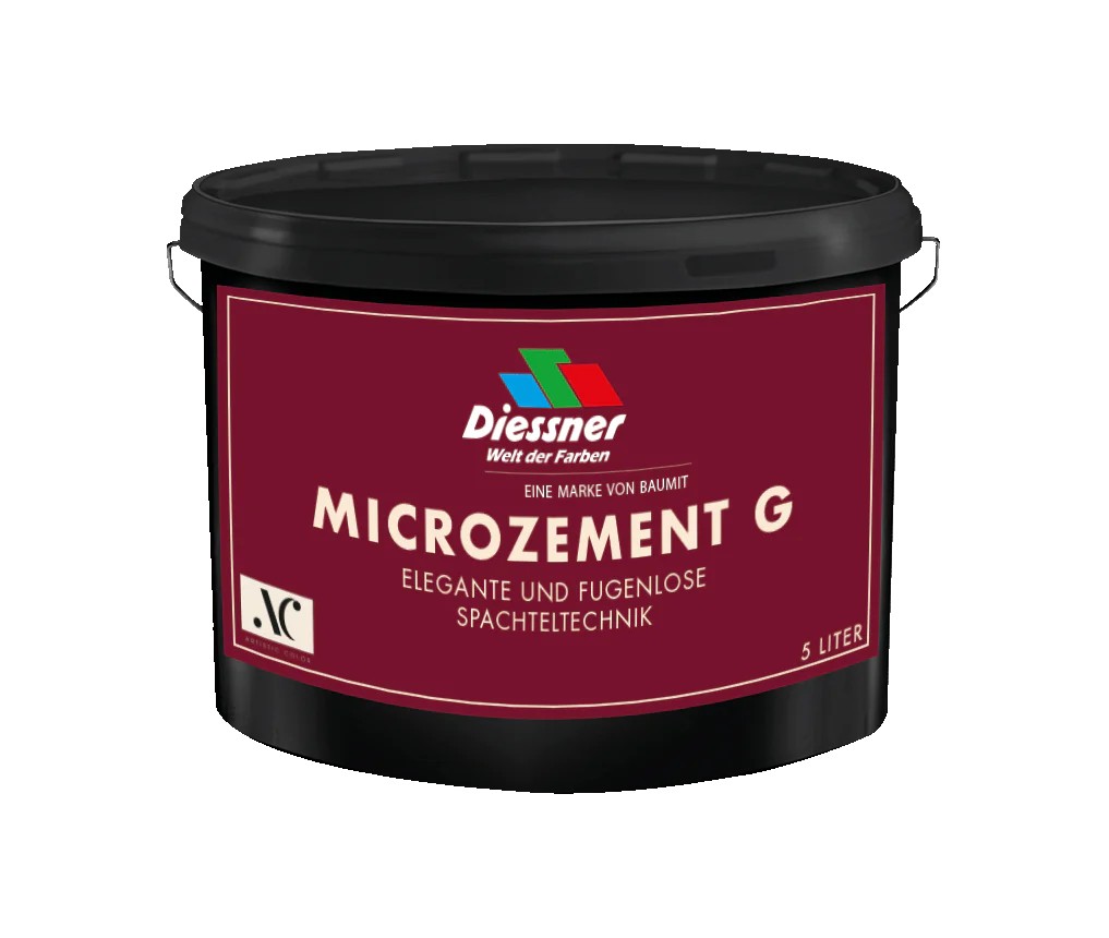 Diessner Artistic Color Grundspachtel Microzement Grob, 5 kg